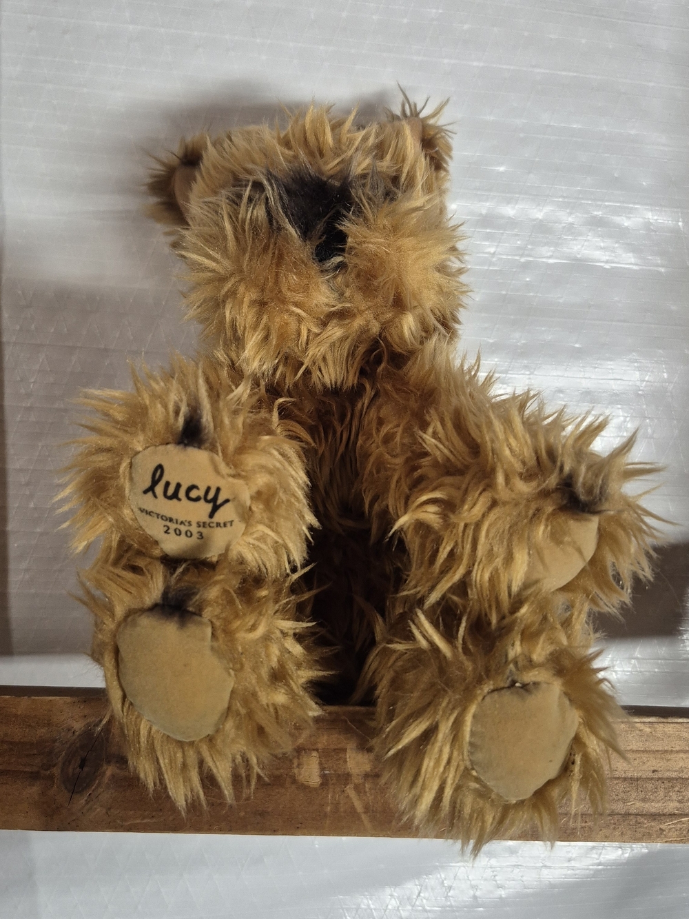 Victoria's Secret Lucy Brown Plush Teddy Bear 2003